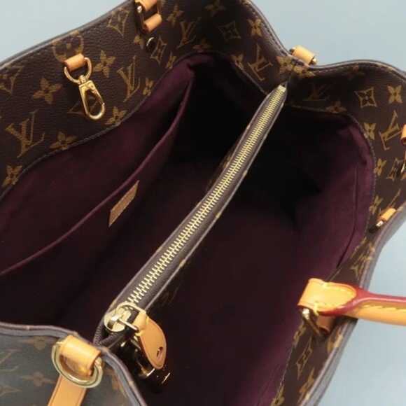 100% Authentic Louis Vuitton Montaigne Brown Monogram Canvas Satchel - Picture 10 of 12